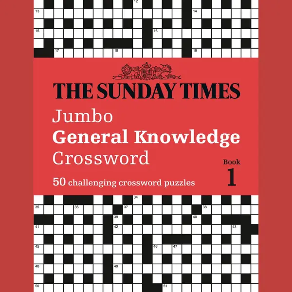 HarperCollins Publishers The Sunday Times Jumbo General Knowledge Crossword Book 1 , 50 General Knowledge Crosswords thumbnail