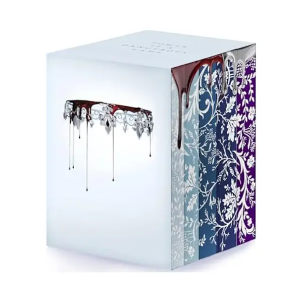 Victoria Aveyard Red Queen 10th Anniversary Deluxe 5-book Box Set With Stenciled Edges, Red Queen, Glass Sword, King's Cage, War Storm, Broken Throne thumbnail