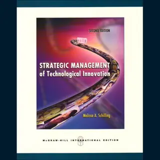 Strategic Management Of Technological Innovation