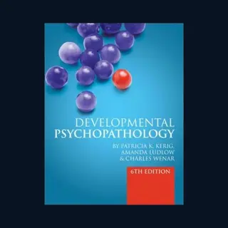 Developmental Psychopathology