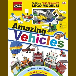Isbn Lego Amazing Vehicles boek Kinderen & tieners Engels Hardcover 80 pagina's
