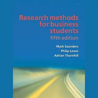 Research Methods For Business Students