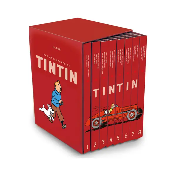 Isbn The Adventures of Tintin: The Complete Collection boek Kinderen Engels Paperback 1648 pagina's thumbnail