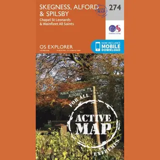 Ordnance Survey Skegness, Alford And Spilsby