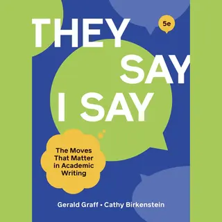They Say / I Say