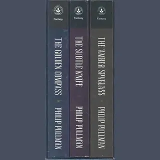 His Dark Materials Trilogy Book Set Northern Lights, Subtle Knife And Amber Spyglass