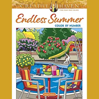 Creative Haven- Creative Haven Endless Summer Color By Number