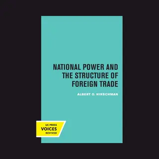 National Power And The Structure Of Foreign Trade