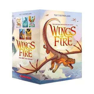 Scholastic Us Wings Of Fire The Dragonet Prophecy (Box Set)