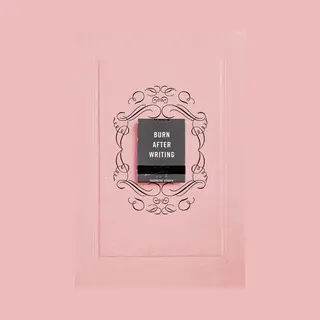 Penguin Llc Us Burn After Writing (Pink)