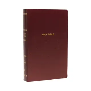 Thomas Nelson Publishers Nkjv, Gift And Award Bible, Leather-Look, Burgundy, Red Letter, Comfort Print , Holy Bible, New King James Version