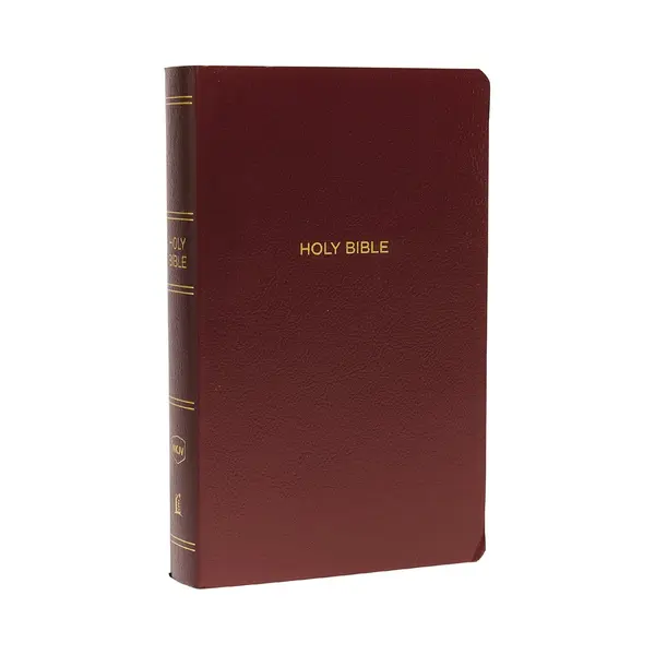HarperCollins Children's Books Nkjv, Gift And Award Bible, Leather-Look, Burgundy, Red Letter, Comfort Print, Holy Bible, New King James Version thumbnail