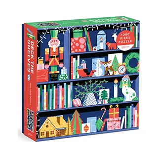Galison Deck The Shelves 1000 Stukjes Puzzel In Een Vierkante Doos