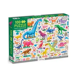 Mighty Dinosaurs 100 Piece Puzzle