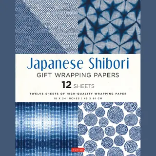 Japanese Shibori Gift Wrapping Papers 12 Sheets Of HighQuality 18 X 24 45 X 61 Cm Wrapping Paper
