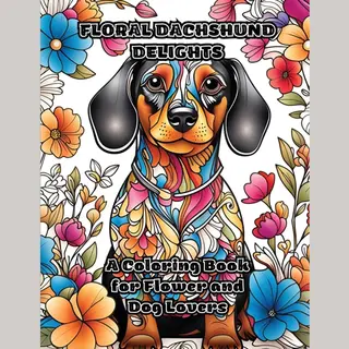 Floral Dachshund Delights