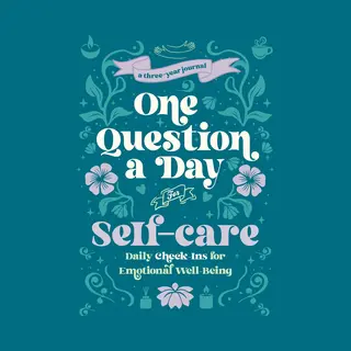 One Question A Day For Self-Care (Floral)