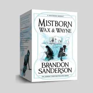 Orion Publishing Co Mistborn Wax & Wayne The Complete Series , The Alloy Of Law, Shadows Of Self, The Bands Of Mourning, The Lost Metal