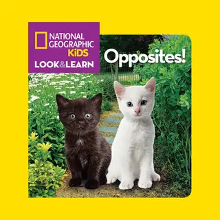 Isbn National Geographic Kids Look and Learn: Opposites! boek Engels Hardcover 24 pagina's