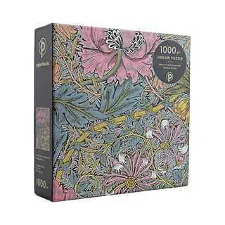 Morris Pink Honeysuckle 1000 Piece Jigsaw Puzzle By Paperblanks (William Morris), Morris Pink Honeysuckle William Morris Puzzle 1000