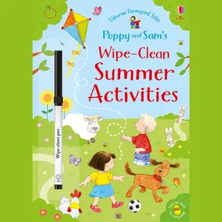 Usborne Publishing Ltd Poppy And Sam's Wipe-Clean Summer Activities