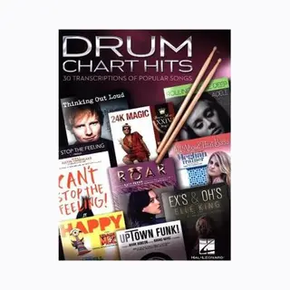 Isbn Drum Chart Hits -30 Transcriptions Of Popular Songs-