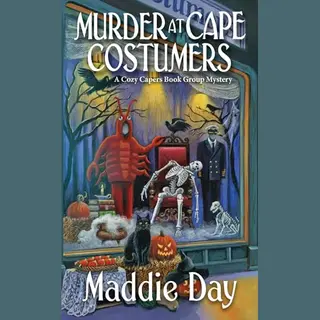A Cozy Capers Book Group Mystery- Murder At Cape Costumers