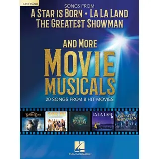Hal Leonard Corporation Songs From A Star Is Born And More Movie Musicals , 20 Songs From 7 Hit Movie Musicals Including A Star Is Born, The Greatest Showman, La Land & More