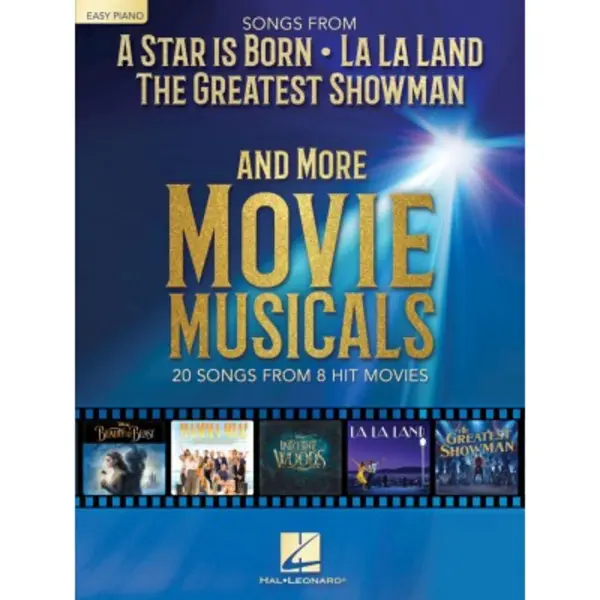 Hal Leonard Corporation Songs From A Star Is Born And More Movie Musicals , 20 Songs From 7 Hit Movie Musicals Including A Star Is Born, The Greatest Showman, La Land & More thumbnail
