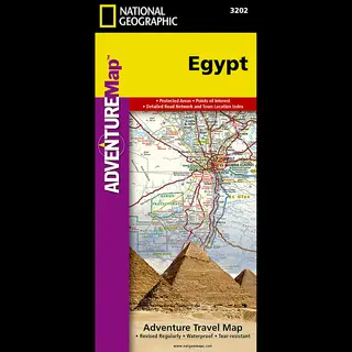 National Geographic Adventure Map Egypt
