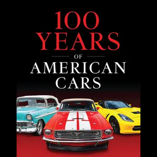 100 Years Of American Cars (320 Pages)
