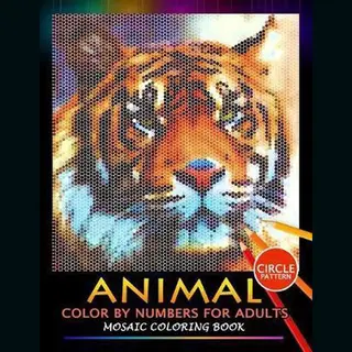 Animal Color By Numbers For Adults