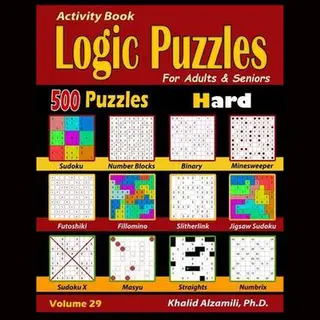 Brain Games For Adults- Activity Book