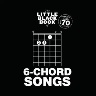 Isbn Little Black Book of 6-Chord Songs boek Muziek Engels Paperback 192 pagina's