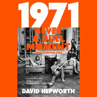 Penguin Random House 1971 - Never a Dull Moment: Rock's Golden Year book Music English Paperback 432 pages