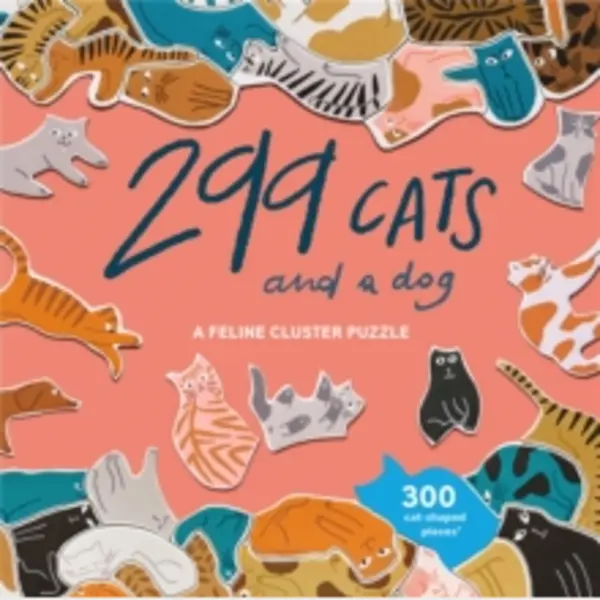 Orion Publishing Co 299 Cats (and A Dog) , A Feline Cluster Puzzle thumbnail