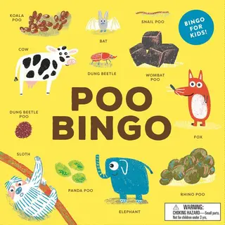 Laurence King Poo Bingo