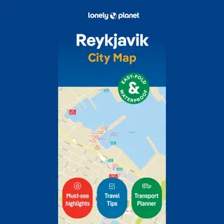 Lonely Planet Reykjavik City Map, Durable, Waterproof, Easy-Fold Planning Map With Attractions & Walking Tours (Compact City Planning Maps)
