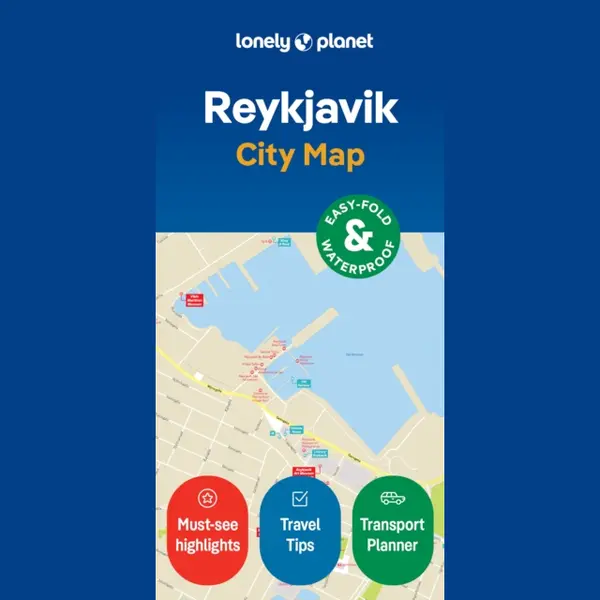 Lonely Planet Reykjavik City Map, Durable, Waterproof, Easy-Fold Planning Map With Attractions & Walking Tours (Compact City Planning Maps) thumbnail