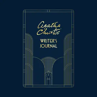 Chronicle Books Agatha Christie Writer's Journal