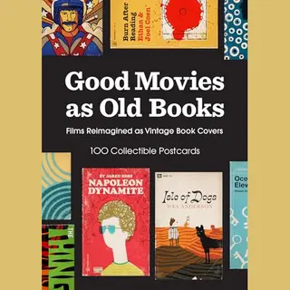 Chronicle Books Good Movies As Old Books, 100 Postcards, Reimagined Films
