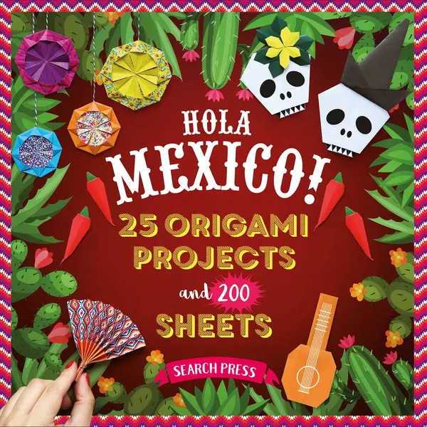 200 Origami Papers- Hola Mexico! thumbnail