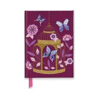 Flame Tree Publishing Jenny Zemanek, Freedom Flight Butterflies (Foiled Journal)
