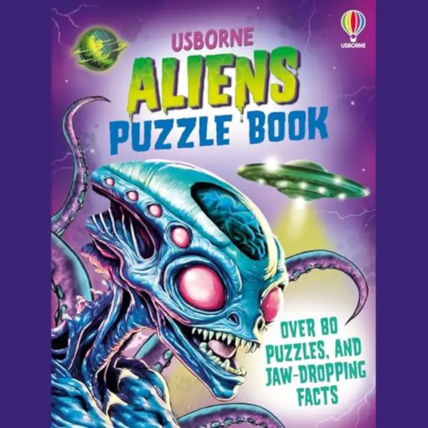 Puzzle Books- Aliens Puzzle Book thumbnail