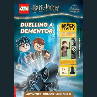 Michael O'Mara Books Ltd Lego Harry Potter, Duelling A Dementor Activity Book (with Professor Remus Lupin Minifigure And Dementor Mini-build)