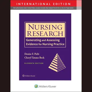 Denise Polit Nursing Research 11E (Int Ed) Pb