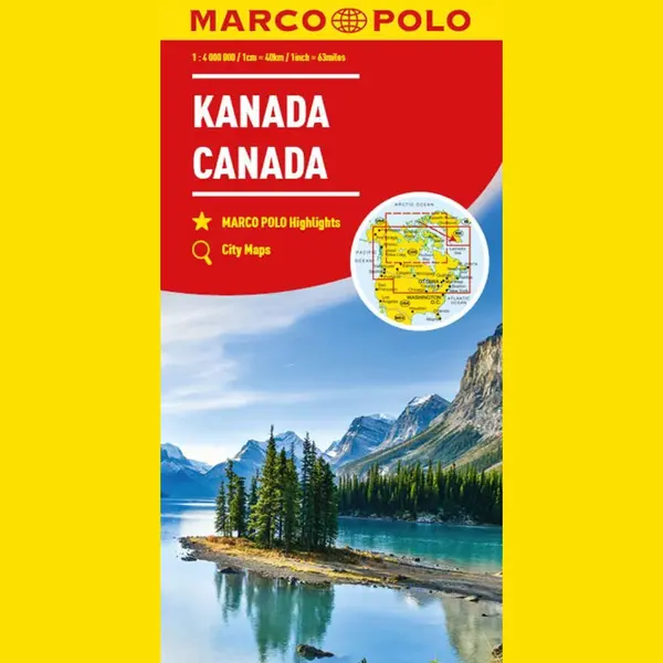 Mairdumont GmbH & Co. Kg Canada Marco Polo Map thumbnail