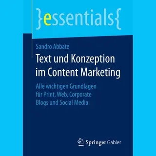 Text Und Konzeption Im Content Marketing