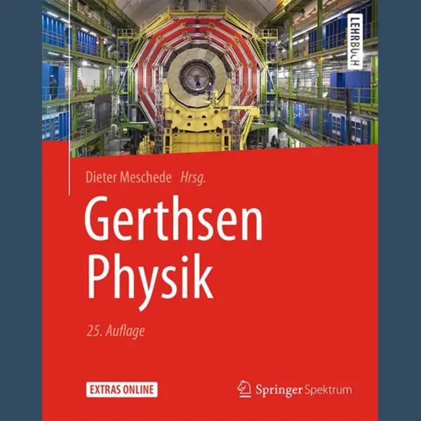 Isbn Gerthsen Physik boek Engels Hardcover 1052 pagina's thumbnail