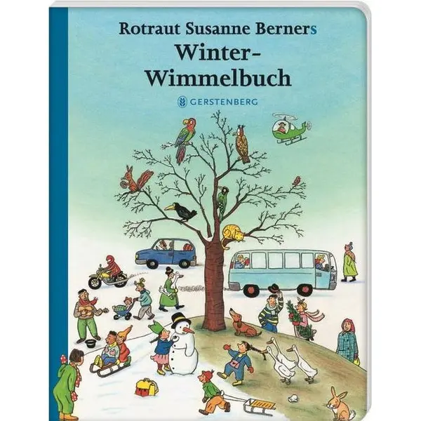Gerstenberg Winter-Wimmelbuch, Kinderboeken Van Rotraut Susanne Berner thumbnail